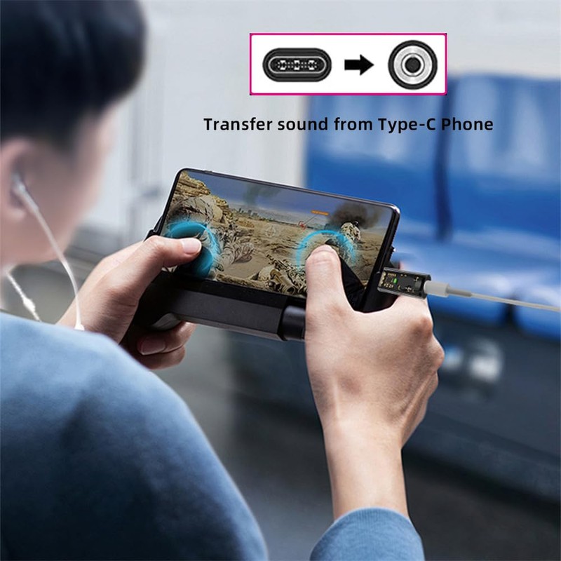 cablecc 2pcs/lot USB-C Type C to 16bit 48kHz 3.5mm Audio