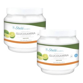 Pack 2 Colágeno Glucosamina Fortaleza Articulaciones Limón