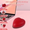 Wireless Bluetooth Heart Mouse (Red)