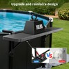 CLICLIET Pool Bar for Above Ground Pool, Pool Side Table