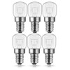 LAMARE Pack of 6 Bulbs - E14 15W Warm White