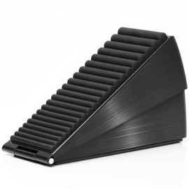 Heavy Duty Door Stopper - Large Door Stoppers for Bottom of Door, 3 in Tall Door Stop Wedge Suits Any Heavy Door