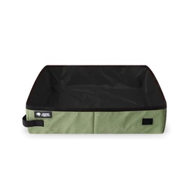 Foldable Cat Litter Box, Portable Waterproof Pet Litter Box, Large Cat Litter Box, Waterproof Pet Cat Litter Pan, Collapsible Portable Pet Litter Box, for Outdoor Travel with Pets