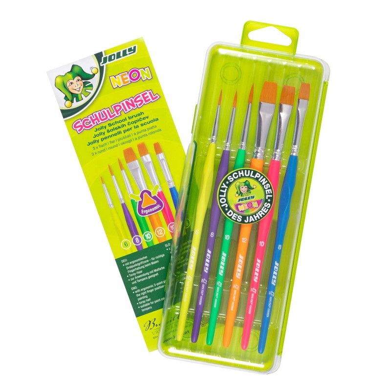 JOLLY Triangular Brush Set School Brush Set of the Year