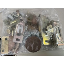 Johnson Hardware 100FD 36" Bi-Fold Hardware Kit, Commercial Grade, Brass Tone