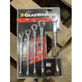 GearWrench 5pc Sae XL X-Beam Combo Wrench Set #95553