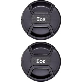 Desmond Photographic 2 X ICE Center Pinch Front Lens Cap for Camera Snap-On (105mm)