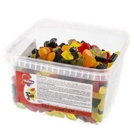 Malaco Gott & Blandat Original 2kg retail box fruit salmiak licourice flavor sweets