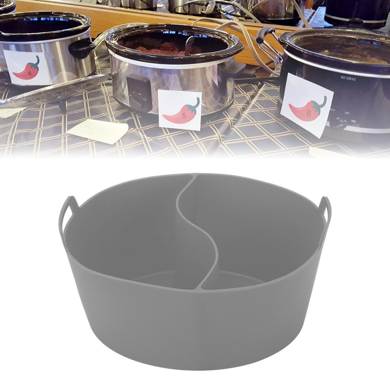 Slow Cooker Liner Food Grade Silicone Leakage Proof Reusable Heat