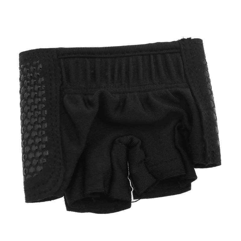 OTOTEC M Unisex Black Half Four Finger Gloves for Workout