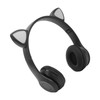 P47M Wireless Headphone Cute Cartoon Cat Ear LED Light 400mAh
