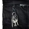 SZXMDKH Pack of 25 S Carabiners - Metal Double Carabiner