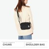 Chums Recycle Shoulder Pouch Greige Shoulder Bag