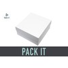 PACKIT | Caja Base y Tapa Chica blanca 20x20x9.5 |
