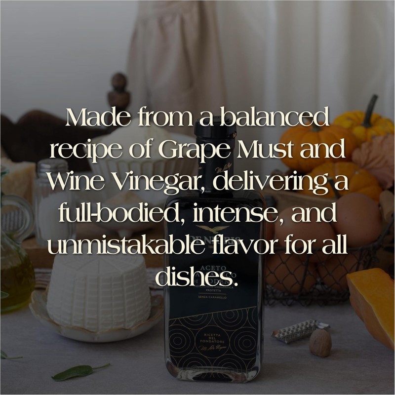 De Nigris Balsamic Vinegar Of Modena Excellence Line Founder's Edition