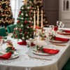 HEYOMART Round PVC place mat set, washable place mats, round,