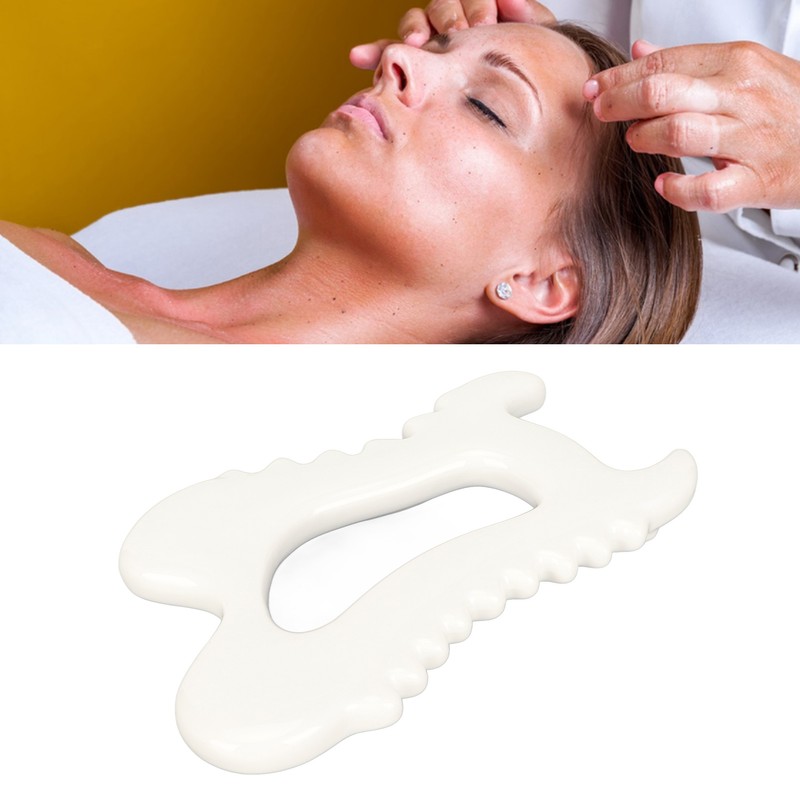 Gua Sha Massage Scraping Tool Ceramic Antistatic Good Thermal Conductivity