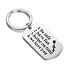 New Driver Keyring Dad Gifts Keychains for Boyfriend Husband Gifts