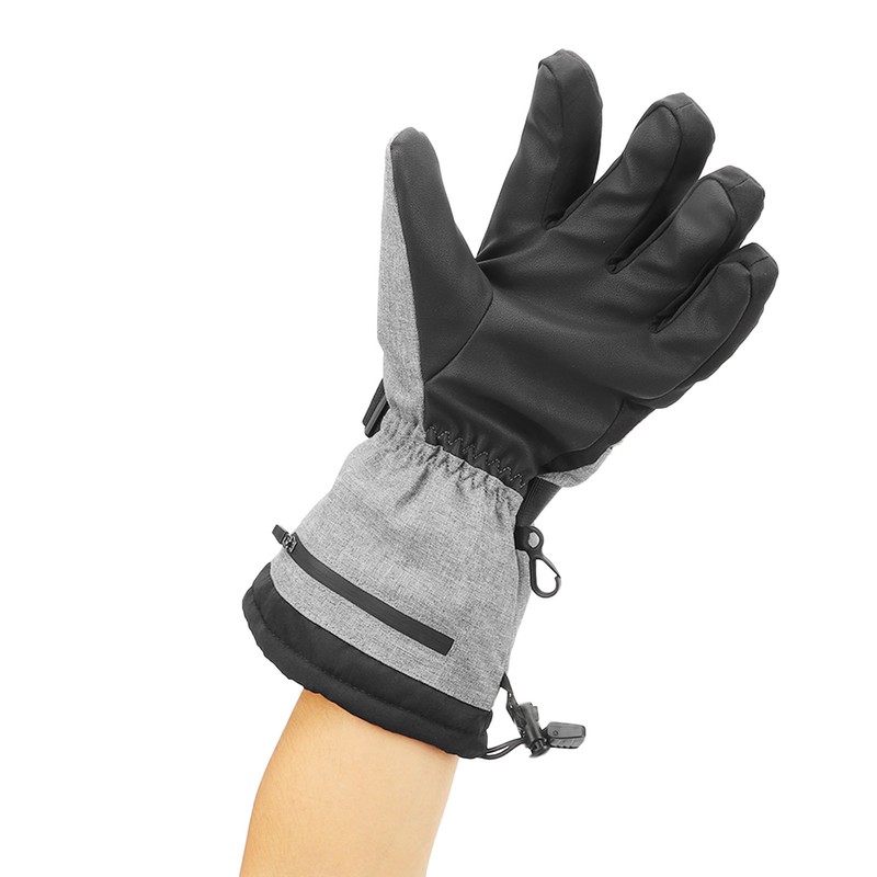 1 Pair Heated Gloves Smart Battery Powered Winter Warm Gloves