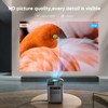 [Unique Handle Design] Mini-Projector, Mini Projector with 5G WiFi and