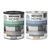 Rust-Oleum 367600 Home Interior Floor Coating Kit, Semi-Gloss Aged Gray