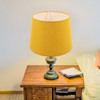 PRETYZOOM Cylinder Lampshade Natural Linen Lampshade E14 E27 Drum Lamp