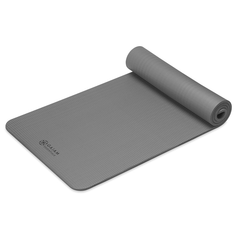 Gaiam Essentials Thick Yoga Mat Fitness & Exercise Mat with