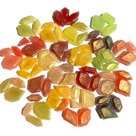 Handmade All Natural Kohakutou Japanese Crystal Candy, Vegan Edible Gemstone Candy, ASMR - Medium Box (8 flavors)
