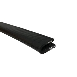 Flexible PVC Plastic Edge Protector Sharp & Rough Surface 1/16' Edge, 9/16' Leg Length, Single Gripping Finger (160 Feet)