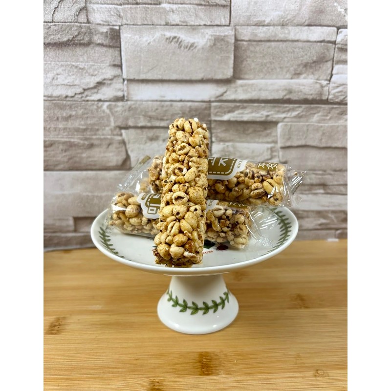 Original Korean Barley Snack Bars, Traditional Sweet Crispy Treats, 900g