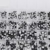 400Pcs SMD Electrolytic Capacitor 24 Values Aluminium 1uF‑1000uF Accessory Set