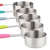 Measuring Cups and Spoons Set Stainless Steel Includes 5 Measuring