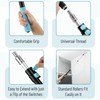 Bates- Extension Pole, 2.4 to 6 Ft Pole, Black &