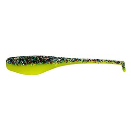 Bobby Garland Baby Shad Swim'R Soft Plastic Fishing Lure, Accessories for Freshwater Fishing, 2", 15 per Pack, Green Lantern