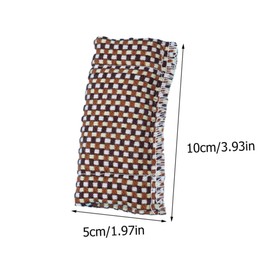 Mipcase 2Pcs Snooker Towel Burnisher Billiard Cleaning Cloth Durable Material for Shaft Polishing Easy to Use Extend Lifespan for Snooker and Pool Players