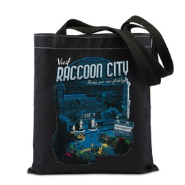 Lywjyb Birdgot Video Game Tote Bag Horror Game Gift For Video Gaming Horror Movie Gift (Raccoon City tote)