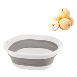 SUNZWO Collapsible Washing Up Bowl | Eco-Friendly Non-Toxic Foldable Basin for Camping, Kitchen & Travel | Space Saving, Portable & Durable