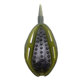 FLADEN Fishing - 10 x OPEN END FEEDERS Bulk Packs 40g and 60g - Great For Use With a Wide Range of Groundbaits Whilst Fishing on the Bottom (10 x 40g Feeders)