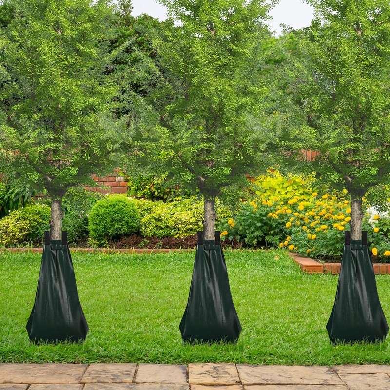 2 Pack Tree Watering Bags, 20 Gallon Reusable Heavy Duty