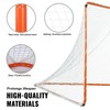 VEVOR Lacrosse Goal, 6' x 6' Modular Lacrosse Net, Steel