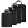 Eono Compression Packing Cubes, Luggage Organiser Set, Extensible Suitcase Organiser,