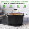 NutriChef 14-Piece Non-Stick Pots and Pans Set - Induction Ready