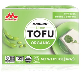 Mori-Nu Silken Tofu Organic | Velvety Smooth and Creamy | Low Fat, Gluten-Free, Dairy-Free, Vegan, Made with Non-GMO organic soybeans, KSA Kosher Parve | Shelf-Stable | 12.0 oz x 6 Packs