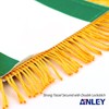 Anley 4 X 6 Inch Nigeria Fringy Window Hanging Flag