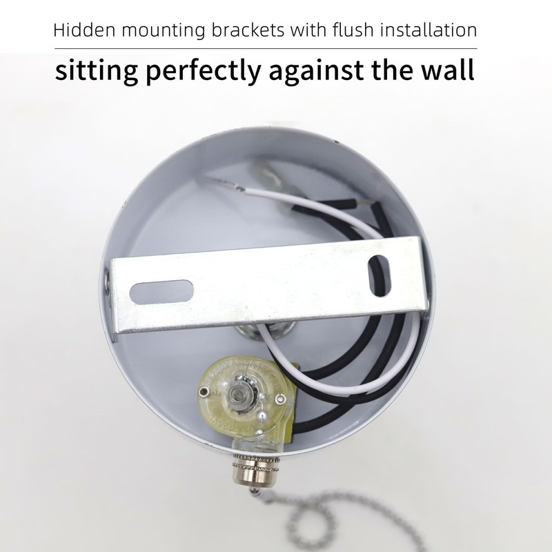 Metal E26 Lamp Socket Replacement with Ceramic Base - 1.5m