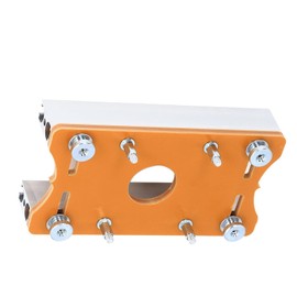 Router Table Insert Plate, Multi-Functional Slotted Plate, Adjustable Base, Aluminum Alloy and Engineering Plastic Material, Sturdy Construction, Compact and Lightweight,