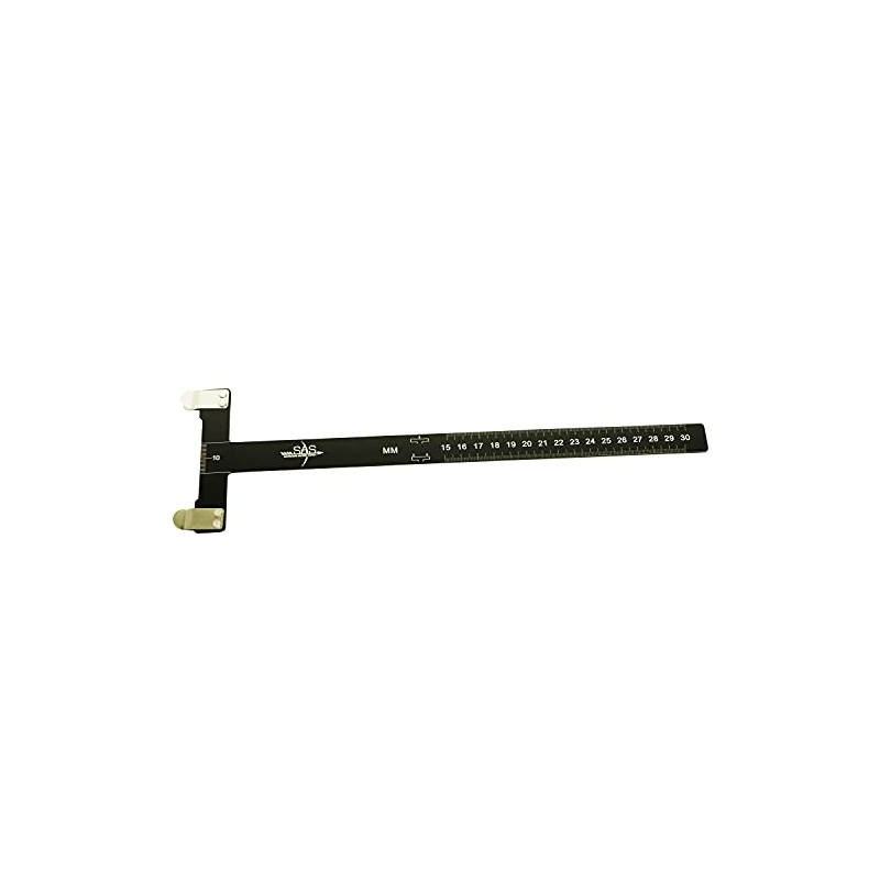 SAS Archery Bow T-Square Tool String Measurement (Black)