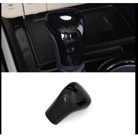 HDG Shift Knob Cover Black Camry Corolla Cross Corolla Sport Corolla Touring Corolla Sedan Yaris Yaris Cross GR Yaris For AT Car Shift Knob Shift Lever Garnish Custom (Black)