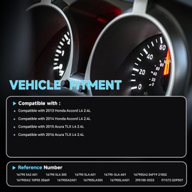 TorqNGo 16790-5A2-A01 High pressure fuel pump - Replace with Honda Accord 2013-2014 Acura TLX 2015-2016 L4 2.4L - OEM:GDP507 16790-5LA-305