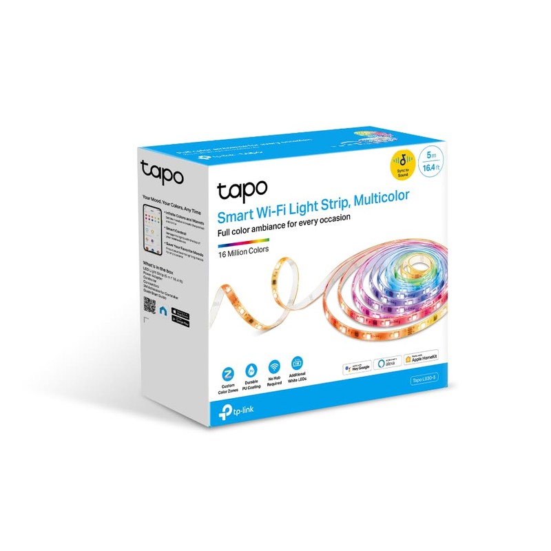 Tapo L930-5 Smart LED Strip Works with Alexa, Homekit &